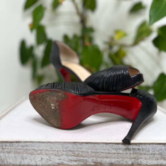Christian Louboutin Open Toe Pumps – Women - Picture 8 of 10
